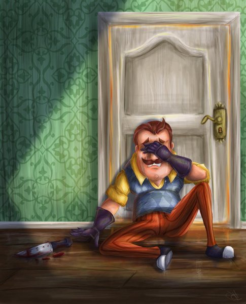 Привет сосед аниме