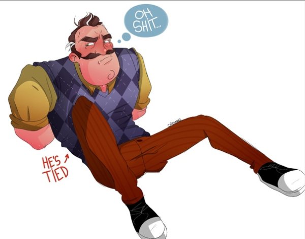 Hello Neighbor x Player Yaoi