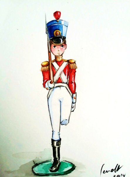 Оловянный солдатик Андерсен