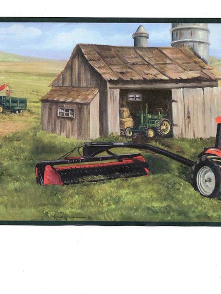 На ферме. Тракторы