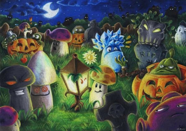 Plants vs Zombies Art