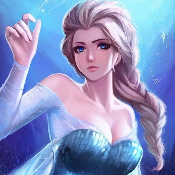 Принцесса Эльза арт