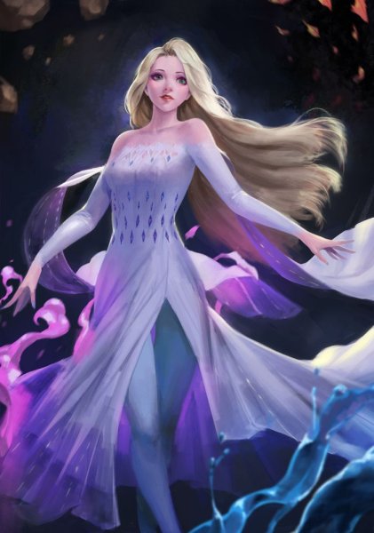 Эльза Холодное сердце 2 арт