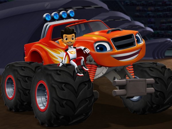 Машинка Blaze Вспыш и чудо-машинки