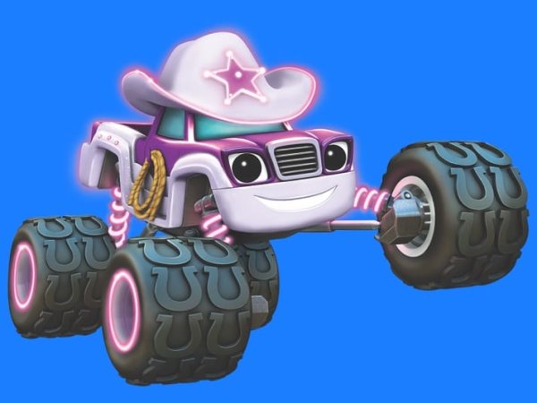 Вспыш и чудо-машинки. Цифры