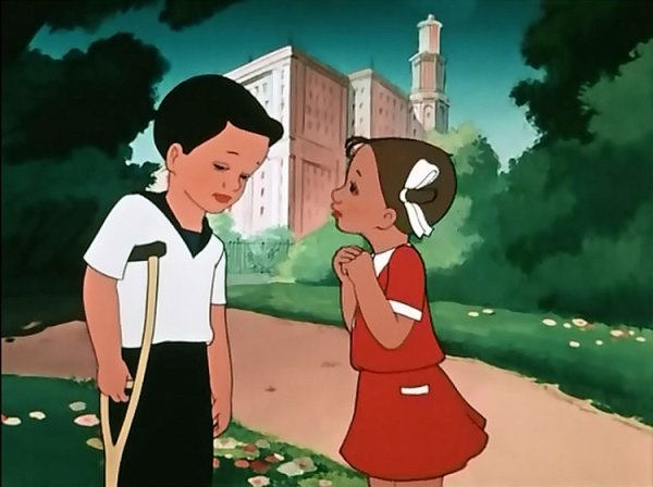 Катаев Цветик-семицветик мультфильм