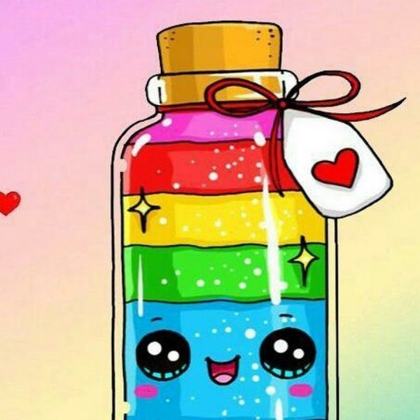 Милые предметы с глазками