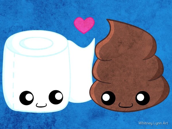 Какашка с бумагой рисунки