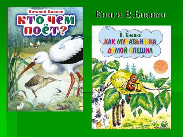 Книга кто чем поет Бианки
