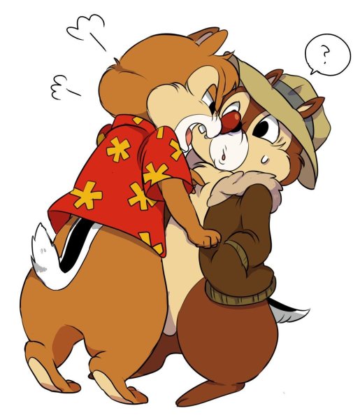 Чип и Дейл арты