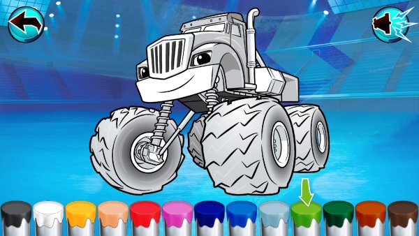 Вспыш и чудо-машинки гонка