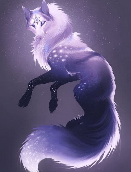 Кицунэ Лунная лиса