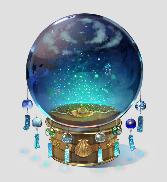 Хрустальный шар фэнтези