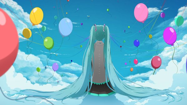 Хатсуне Мику шариках