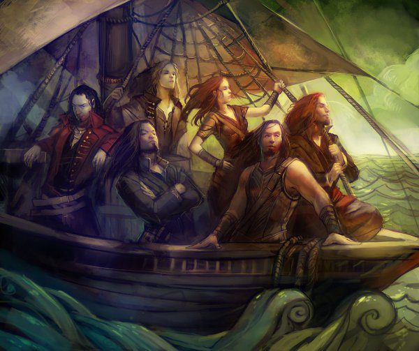 Капитан корабля фэнтези ДНД