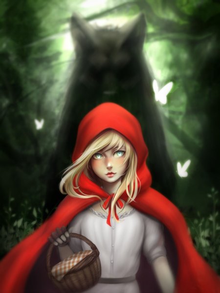 Кэтрин Гайндр красная шапочка