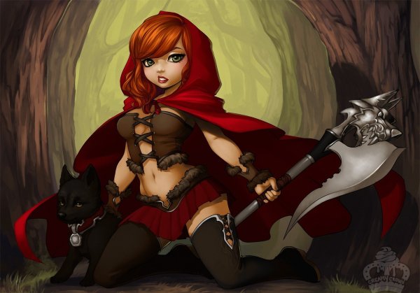 Красная шапочка с топором