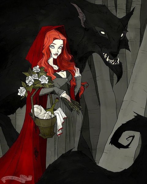 Эбигейл Ларсон красная шапочка