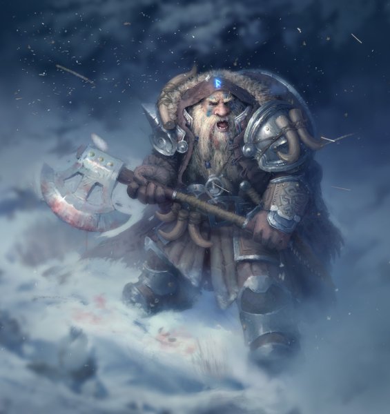 Дварф фэнтези арт