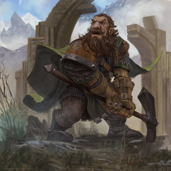 Дварф фэнтези арт