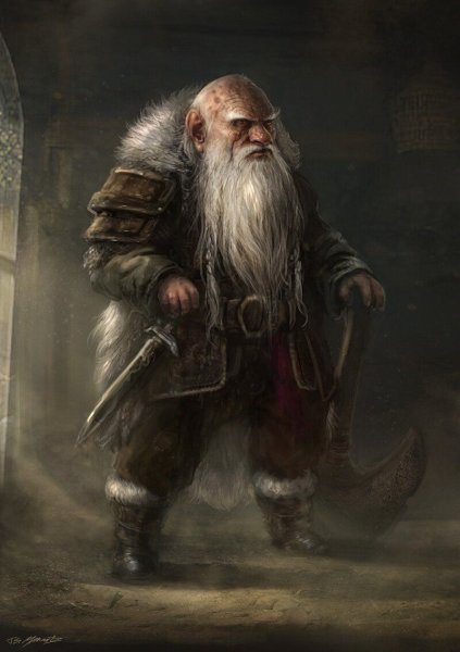 Дворф торговец арт