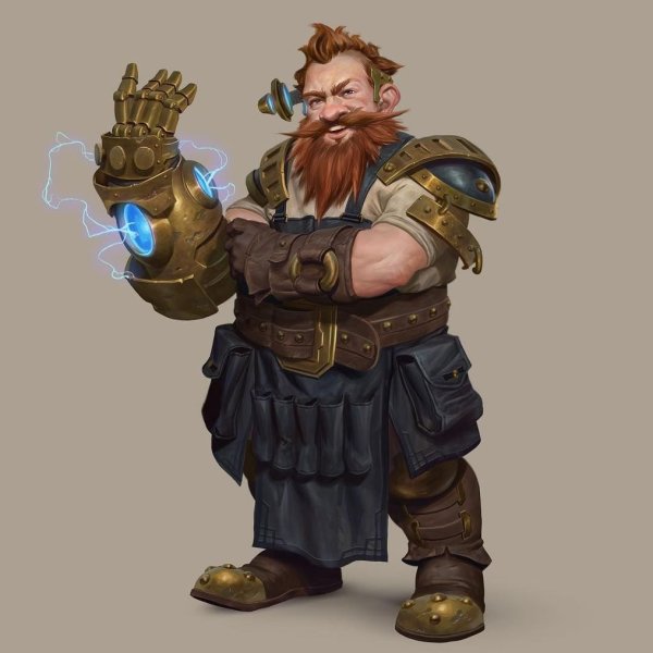 Дворф стимпанк Art