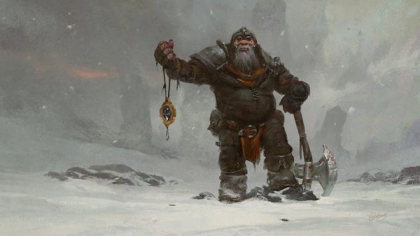 Дварф и Гном фэнтези арт