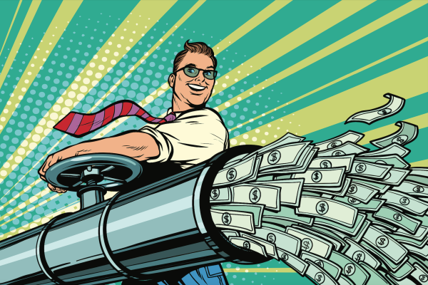 Денежный арт