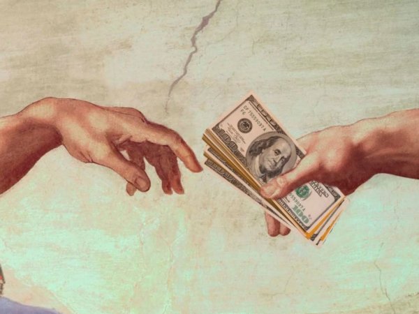 Картина деньги