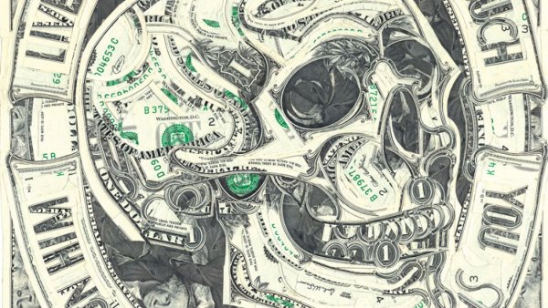 Деньги в иллюстрациях художников