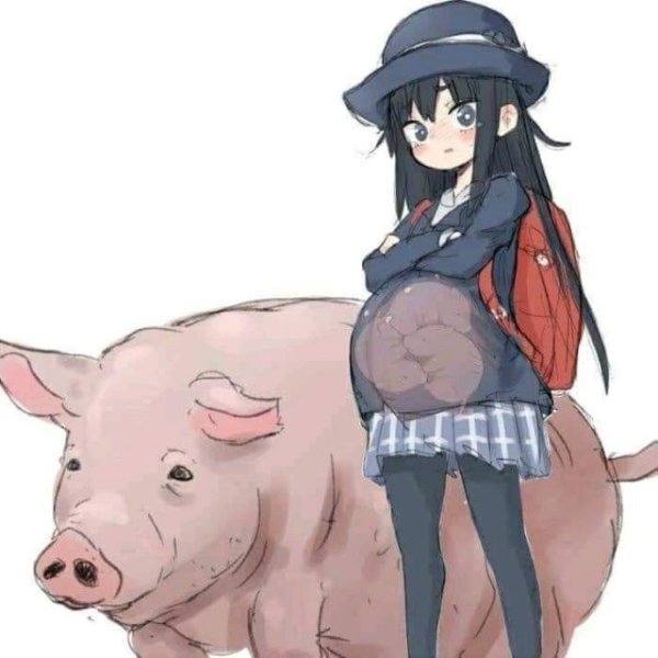 Свиноматка девушка