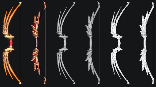 Магический лук оружие