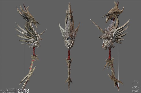 Магический лук концепт арт