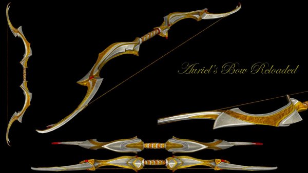 Лук Ауриэля стрелы солнечные