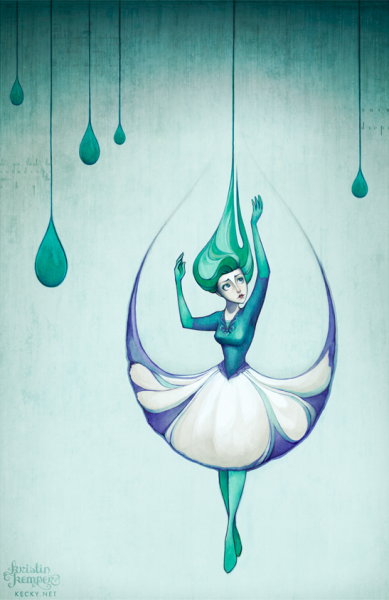 Красивые рисунки капелек