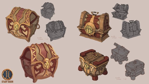 Дарксайдерс сундуки концепт арт