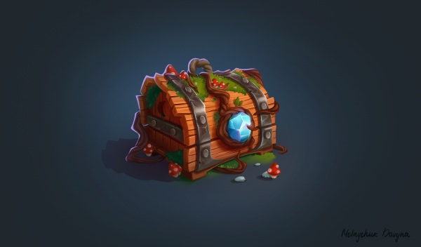 Сундук концепт арт