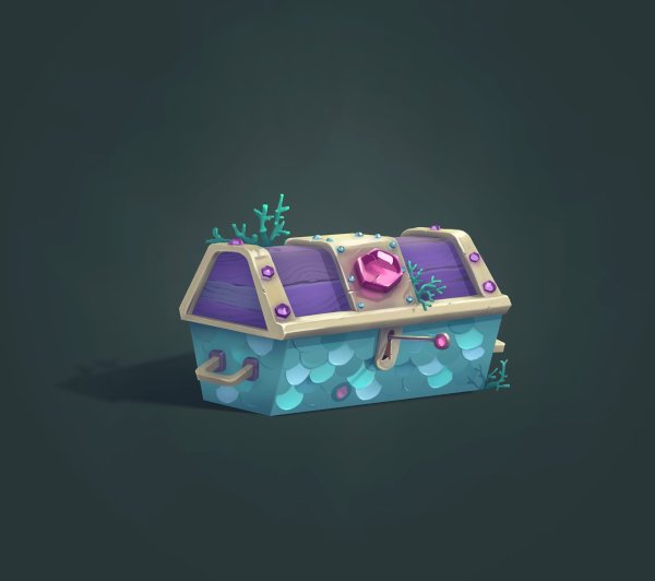 Сундук концепт арт