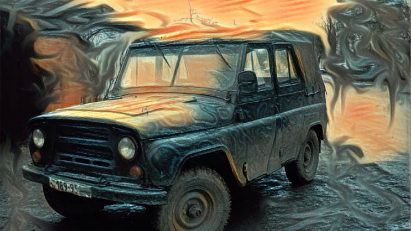 УАЗ Буханка и УАЗ 469 арт