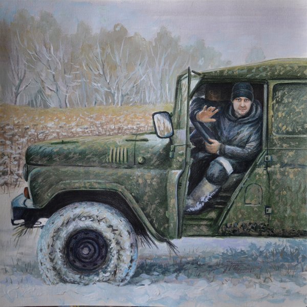 Картина с УАЗИКОМ