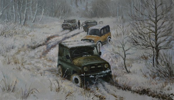 Бездорожье в живописи