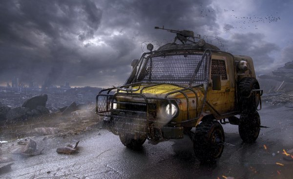 УАЗ 469 постапокалипсис
