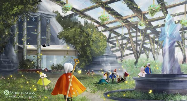 Sky children of the Light Фанарт