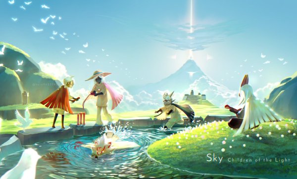 Sky children of the Light арт концепт