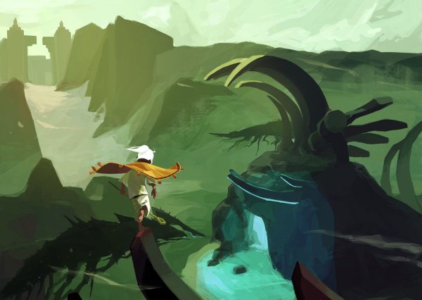 Sky children of the Light Фанарт