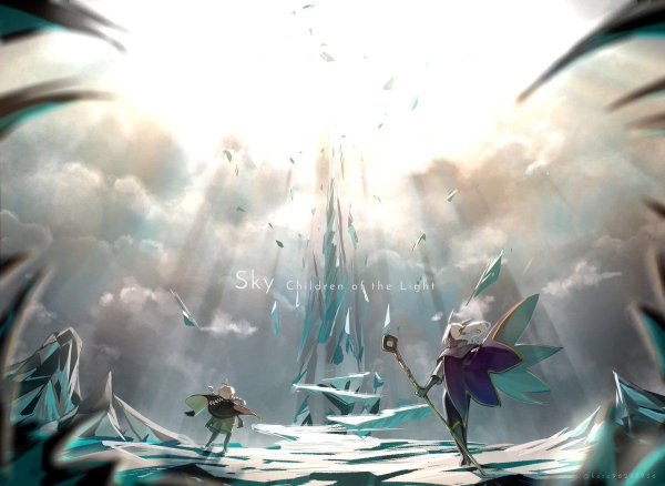 Sky children of the Light Фанарт