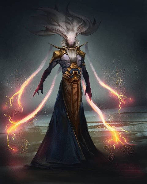 Божество фэнтези арт