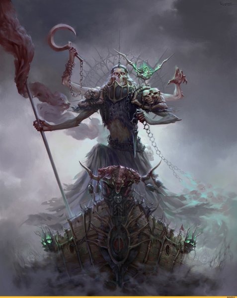 Пантеон богов арт фэнтези