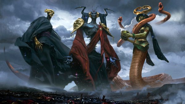 МТГ терос боги арт