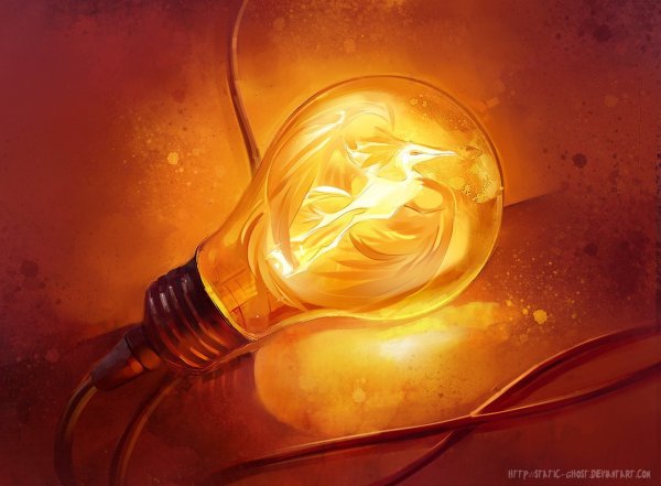 Лампа солнце